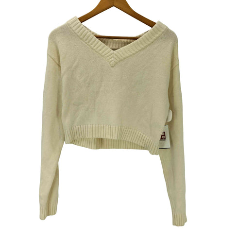 ラグアジェム LAGUA GEM TIE V NECK ニット プルオーバー セーター レディース F
