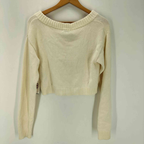 ラグアジェム LAGUA GEM TIE V NECK ニット プルオーバー セーター レディース F