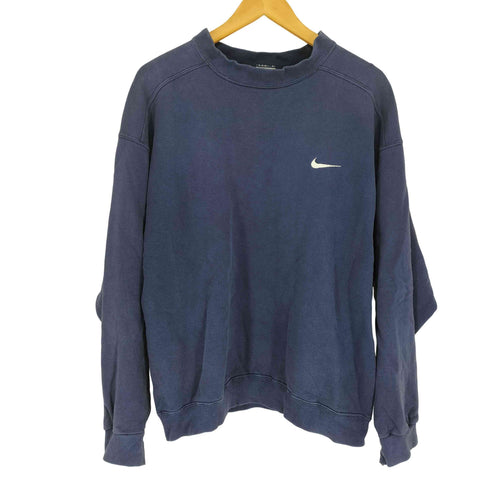 ナイキ NIKE 00S スウッシュ刺繍スウェット メンズ M