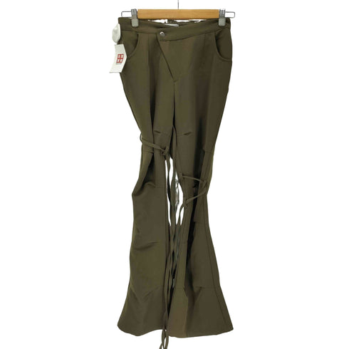 ラグアジェム LAGUA GEM 24AW ASYMMETRY RIBON フレアパンツ レディース JPN:M