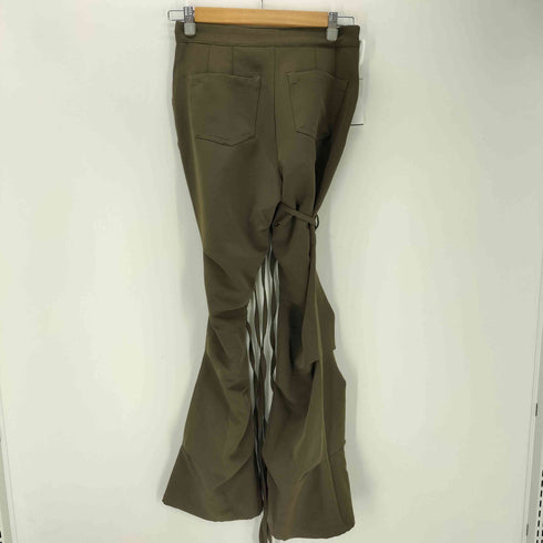 ラグアジェム LAGUA GEM 24AW ASYMMETRY RIBON フレアパンツ レディース JPN:M
