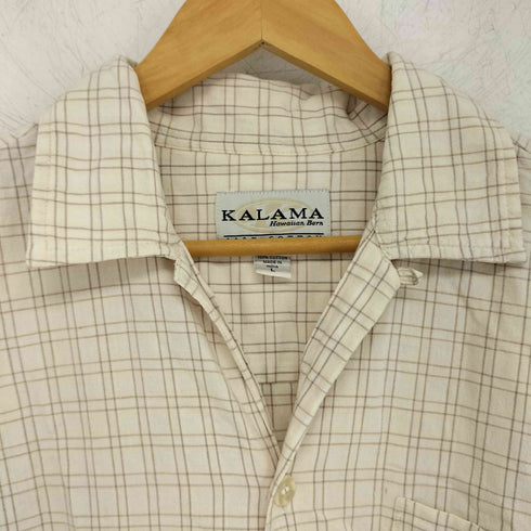 KALAMA 半袖オープンカラーシャツ メンズ JPN:L