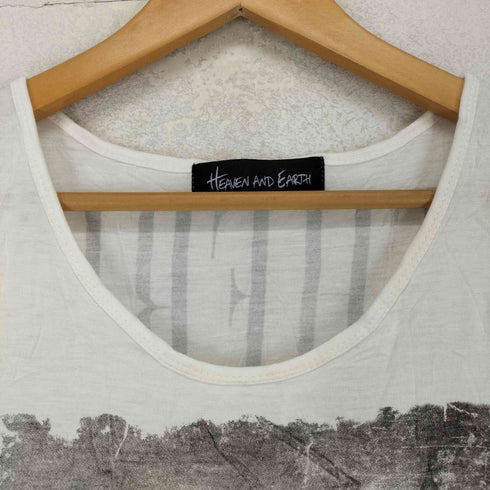 HEVEN AND EARTH グラフィックプリント Tシャツ 平成 Y2K レディース import:M