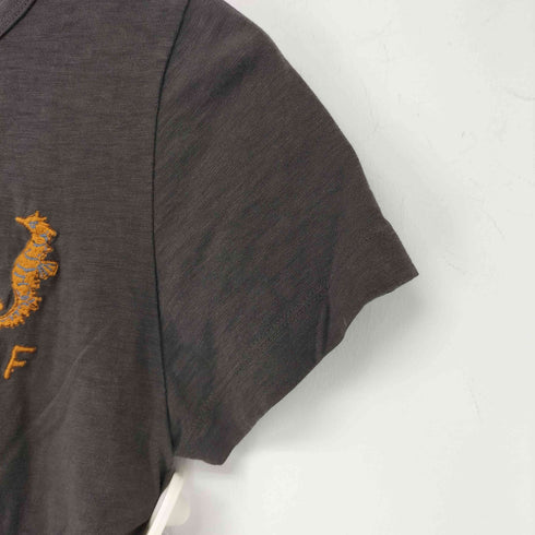 フォーティーファイブアールピーエム 45rpm 海ものがたり 刺繍 45星Tシャツ タツノオトシゴ レディース JPN:1