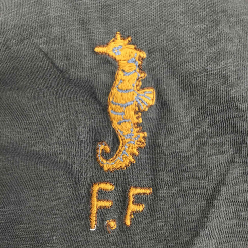 フォーティーファイブアールピーエム 45rpm 海ものがたり 刺繍 45星Tシャツ タツノオトシゴ レディース JPN:1