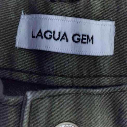 ラグアジェム LAGUA GEM COLOR VINTAGE ストレートデニム レディース 25
