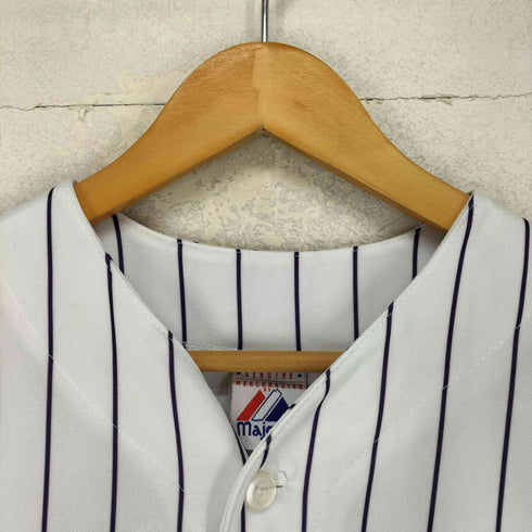 マジェスティック MAJESTIC チームロゴ ベースボールシャツ メンズ XL