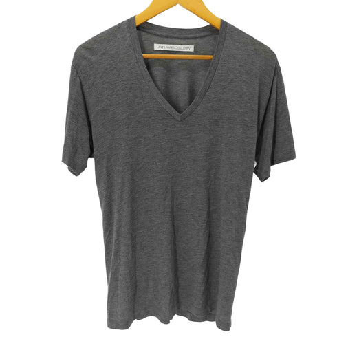 ジョンローレンスサリバン JOHN LAWRENCE SULLIVAN レーヨンVネックTシャツ メンズ JPN:M