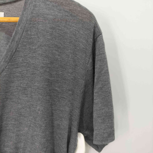 ジョンローレンスサリバン JOHN LAWRENCE SULLIVAN レーヨンVネックTシャツ メンズ JPN:M