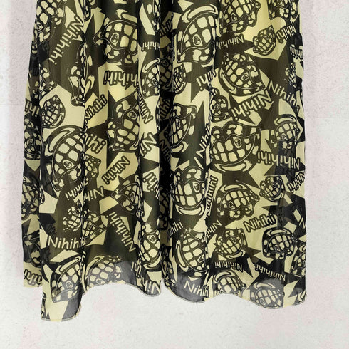 グラッドニュース GLAD NEWS 総柄 ミニワンピース 平成 Y2K レディース R