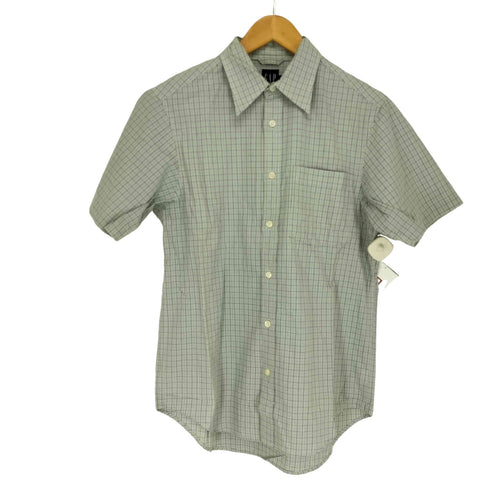 ギャップ Gap 00S チェック柄半袖シャツ メンズ S