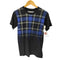 ジョンローレンスサリバン JOHN LAWRENCE SULLIVAN チェック切替 半袖 クルーネック Tシャツ メンズ JPN:S