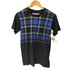 ジョンローレンスサリバン JOHN LAWRENCE SULLIVAN チェック切替 半袖 クルーネック Tシャツ メンズ JPN:S
