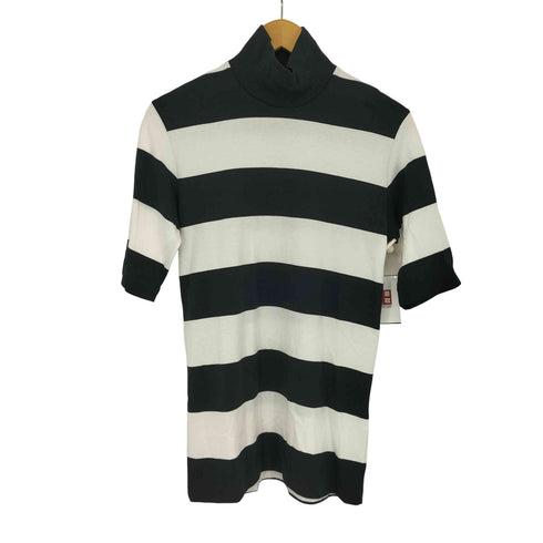 ジョンローレンスサリバン JOHN LAWRENCE SULLIVAN ボーダーハイネックTシャツ メンズ JPN:M