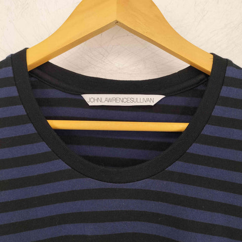 ジョンローレンスサリバン JOHN LAWRENCE SULLIVAN ボーダークルーネックTシャツ メンズ JPN:L