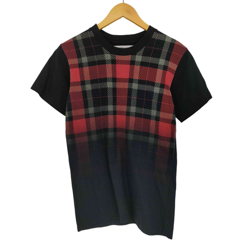 ジョンローレンスサリバン JOHN LAWRENCE SULLIVAN チェック切替 半袖 クルーネック Tシャツ メンズ JPN:S