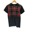 ジョンローレンスサリバン JOHN LAWRENCE SULLIVAN チェック切替 半袖 クルーネック Tシャツ メンズ JPN:S