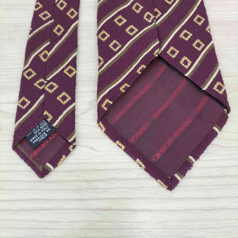 ジョルジオアルマーニ Giorgio Armani 総柄ネクタイ メンズ