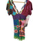 デシグアル Desigual 総柄 ワンピース レディース import:S