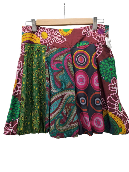 デシグアル Desigual 総柄 ミニスカート レディース 38