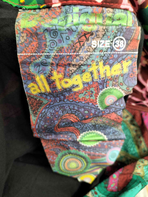 デシグアル Desigual 総柄 ミニスカート レディース 38