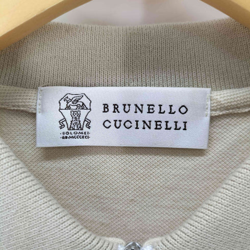 ブルネロ クチネリ Brunello Cucinelli MADE IN ITALY ハーフジップポロシャツ メンズ JPN:M