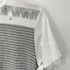 ゼロエイトサーカス 08sircus silver foil border T メンズ JPN:5