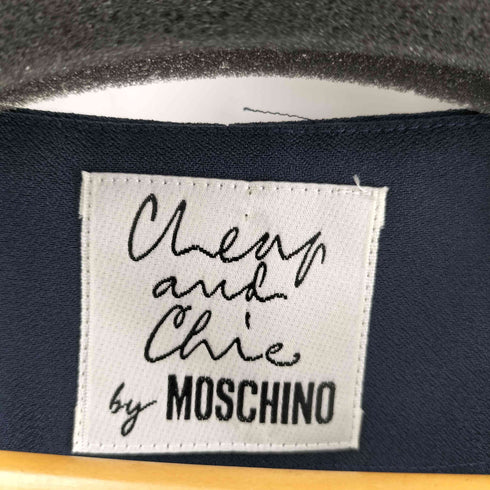 モスキーノチープアンドシック MOSCHINO CHEAP&CHIC ノーカラー ジャケット ミディ 巻きスカート セットアップ レディース 1