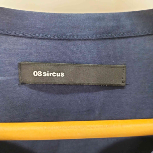 ゼロエイトサーカス 08sircus compact jersey border T メンズ JPN:5