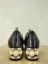 ジェフリーキャンベル Jeffrey Campbell パールヒール エナメル モンクシューズ レディース JPN:37