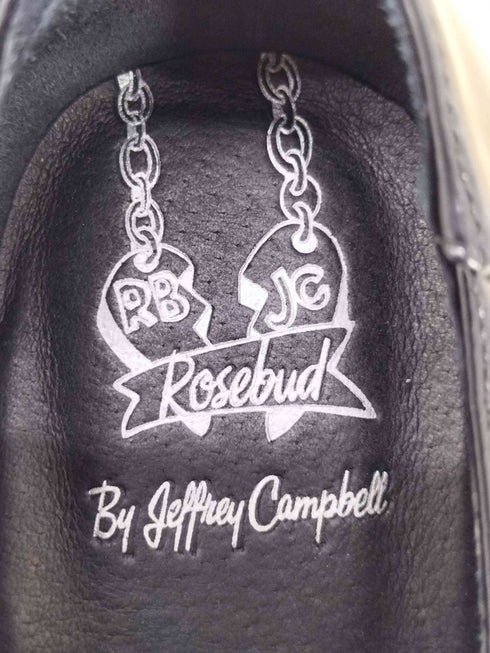 ジェフリーキャンベル Jeffrey Campbell パールヒール エナメル モンクシューズ レディース JPN:37