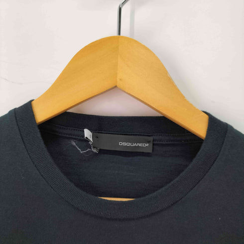 ディースクエアード DSQUARED2 フロントプリント クルーネックTシャツ メンズ JPN:S