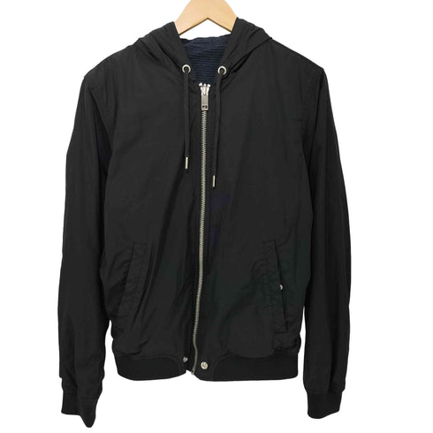 ディーゼル DIESEL テフロン加工 リバーシブル ジップアップナイロンジャケット メンズ import:S
