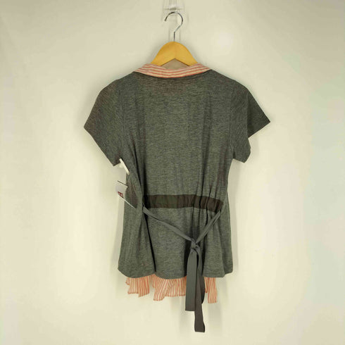 サカイ Sacai フェイクレイヤードカットソー レディース JPN:2