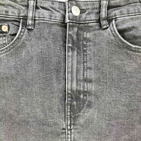 ザラ ZARA ブラックデニム タイトスカート レディース xs