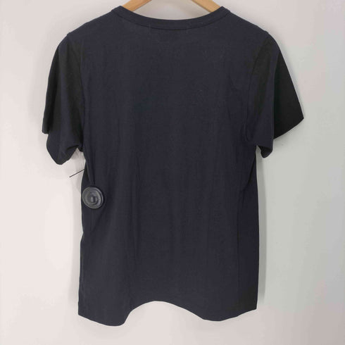 コムデギャルソンコムデギャルソン COMME des GARCONS COMME des GARCONS 17SS 異素材切替 リボンデザイン S/S クルーネック カットソー メンズ JPN:M