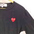 プレイコムデギャルソン PLAY COMME des GARCONS AD2021 ハートワッペン L/S クルーネック Tシャツ メンズ JPN:M