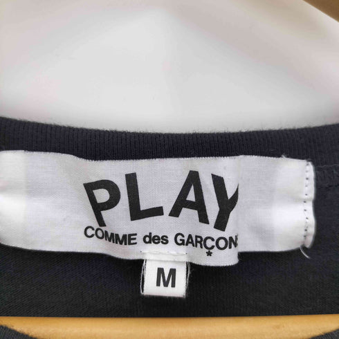 プレイコムデギャルソン PLAY COMME des GARCONS AD2021 ハートワッペン L/S クルーネック Tシャツ メンズ JPN:M