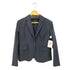 HARRISONS OF EDINBURGH ピンストライプ シングルテーラードジャケット レディース