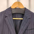 HARRISONS OF EDINBURGH ピンストライプ シングルテーラードジャケット レディース