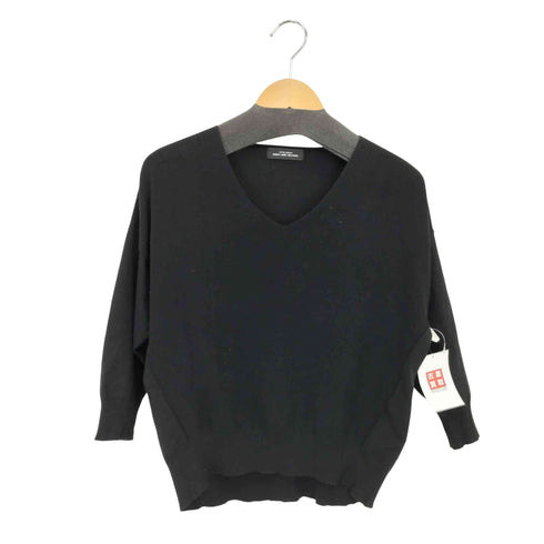 ユナイテッドアローズグリーンレーベルリラクシング UNITED ARROWS green label relaxing KC カタアゼx天竺 Vネック ニット レディース