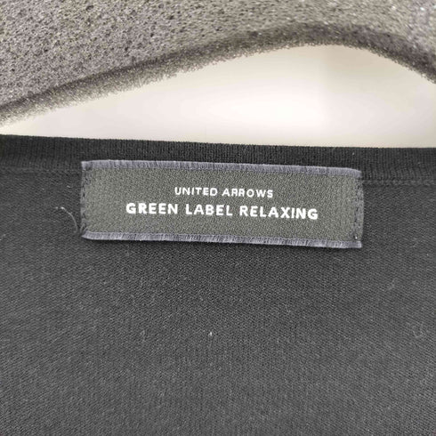 ユナイテッドアローズグリーンレーベルリラクシング UNITED ARROWS green label relaxing KC カタアゼx天竺 Vネック ニット レディース
