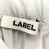 LABEL ARCHIVE フロントジップ ドローコード ナイロンキャミワンピース レディース
