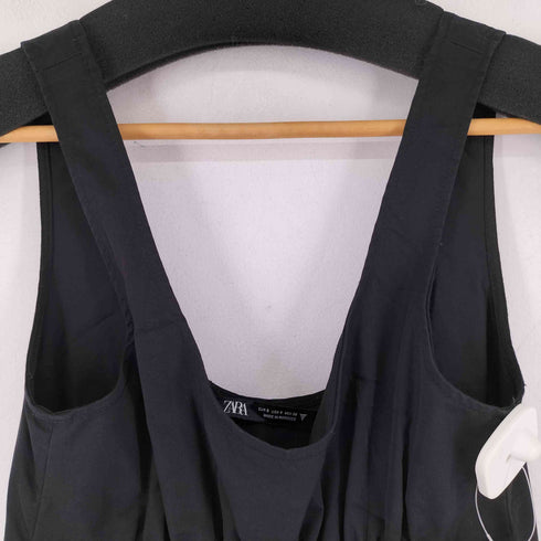 ザラ ZARA ショートポプリンワンピース レディース US S