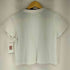 MARTIN KIM BLURRED LOGO CROP TOP レディース import:S
