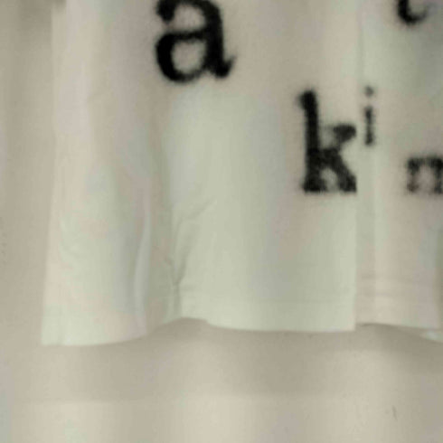 MARTIN KIM BLURRED LOGO CROP TOP レディース import:S