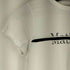 MARTIN KIM LOGO CUTTED CROP TOP レディース import:S
