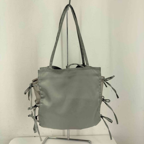 ザラ ZARA サテン リボン ミニトートバッグ レディース