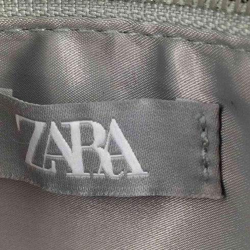 ザラ ZARA サテン リボン ミニトートバッグ レディース