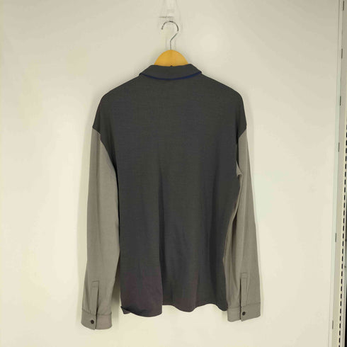 アルマーニエクスチェンジ ARMANI EXCHANGE マルチカラー 比翼シャツ メンズ import:L